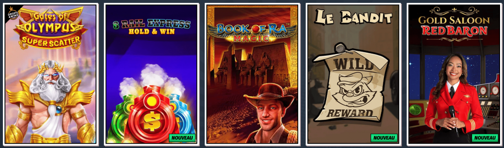 Top providers et slots phares chez Allyspin