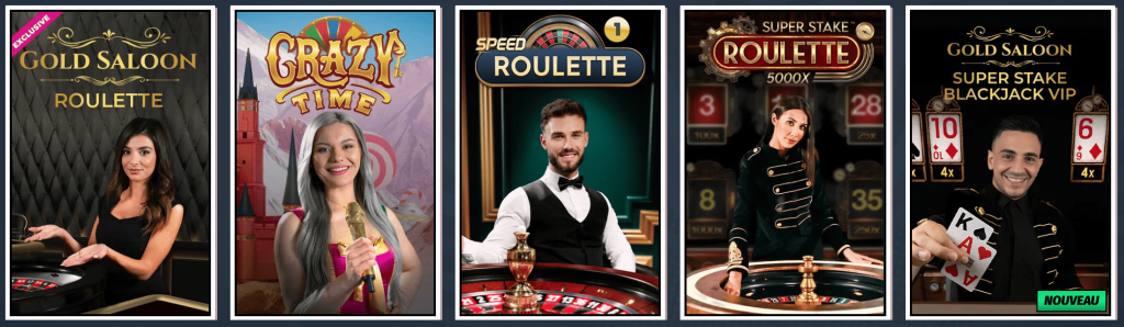 Live Casino immersif AllySpin Casino